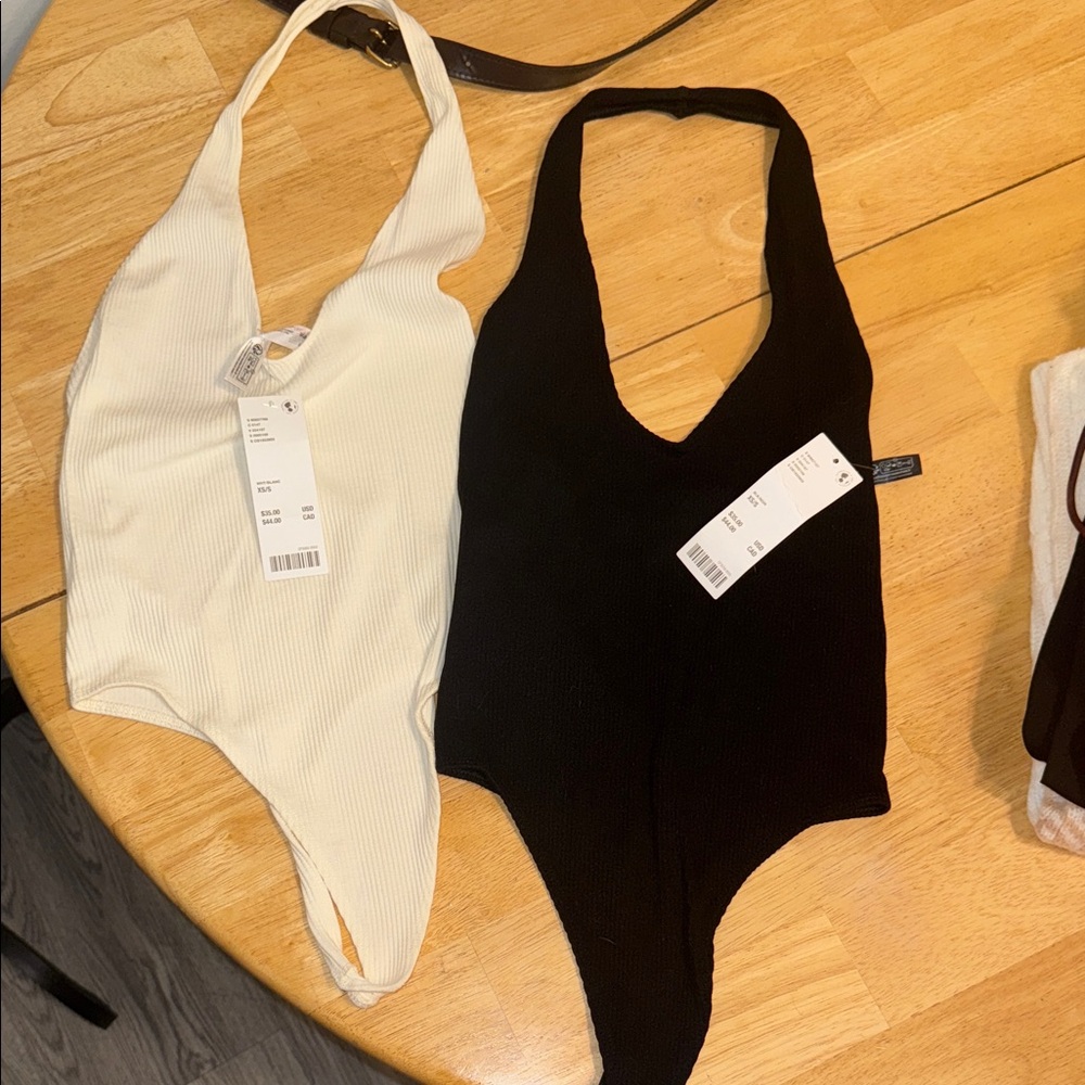 Kids One Piece Set - Black and Cream